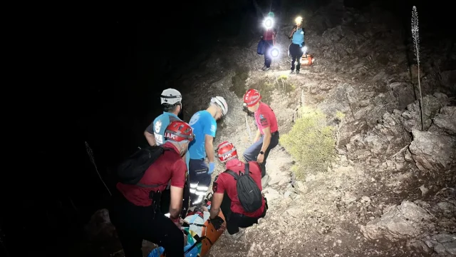 Likya Yolu'nda Heyecan Dolu Kurtarma Operasyonu