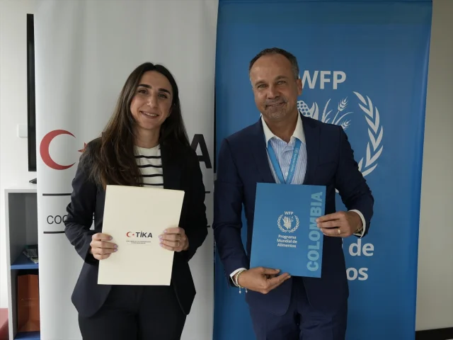 Kolombiya'da Açlıkla Mücadelede Yeni Adım: TİKA ve BM Güçlerini Birleştirdi