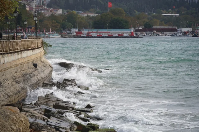 Tekirdağ'da Poyrazın Deniz Ulaşımına Olan Etkileri Şaşırtıyor