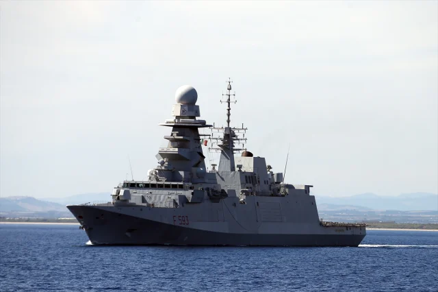 Türk Donanması İtalya'da Nefes Kesti TCG Alemdar'dan Büyük Başarı