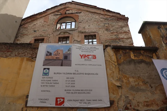 Tarihi Bursa Kilisesi Sanatseverleri Büyüleyecek Bir Merkeze Dönüşüyor