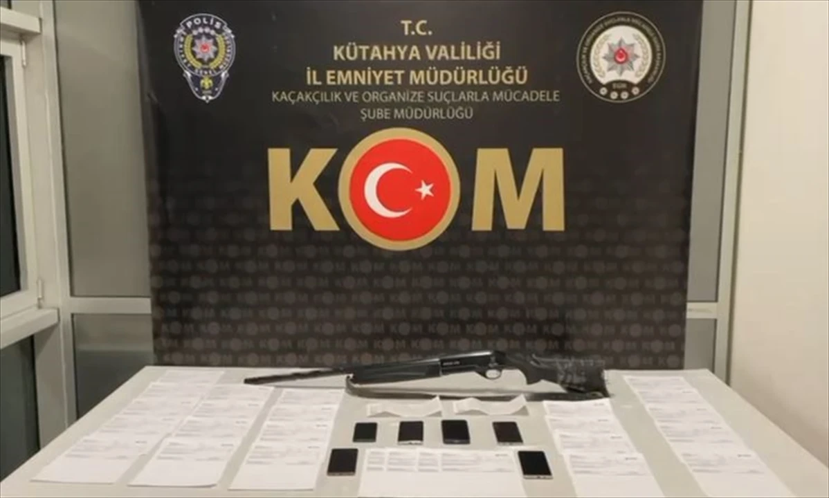 Kütahya'nın Derinlerine İniliyor: Suç Örgütüne Operasyon