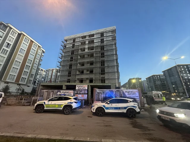 Erzurum'da İnşaattaki Ölümcül Kaza Üzüntü Yarattı