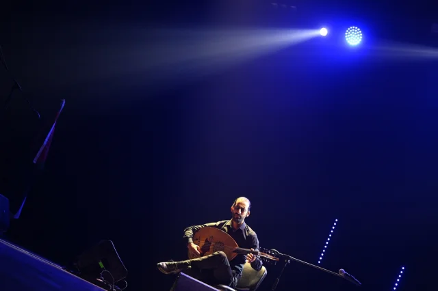 Le Trio Joubran Kayseri'de Büyüledi: Filistin Dayanışması Gecesinden Renkli Anlar
