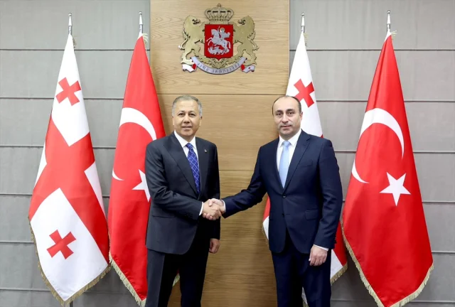 Ali Yerlikaya Tiflis'te Gürcistan ile Kritik Görüşmeler Gerçekleştirdi
