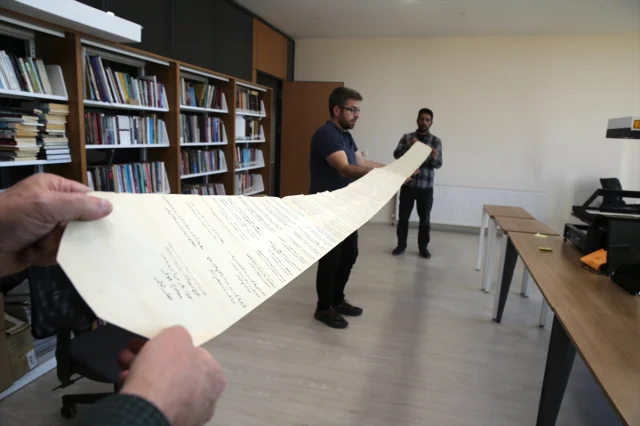 Erzurum'da Osmanlı'dan Kalan 4,5 Metrelik Tarihi Hazine