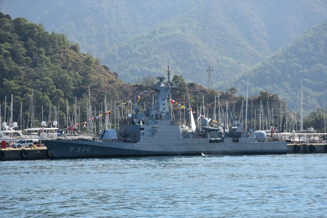 Muğla'da TCG Bora Hücumbotu'na Yoğun İlgi