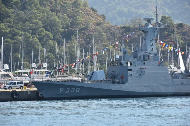 Muğla'da TCG Bora Hücumbotu'na Yoğun İlgi
