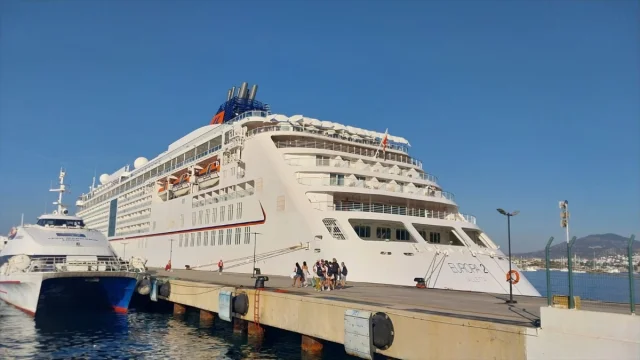 Bodrum Sokaklarında Hareketlilik Kazandıran Kruvaziyer Turiz...