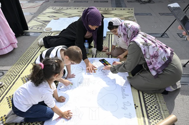 Sanat ve Dayanışma Gazze İçin Buluştu: Engelsiz Hayaller Projesi