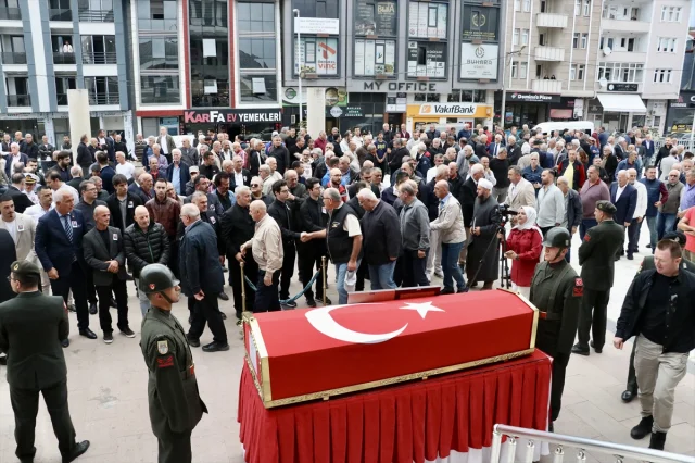 Emekli Orgeneral Rasim Betir'e Sakarya'da Veda