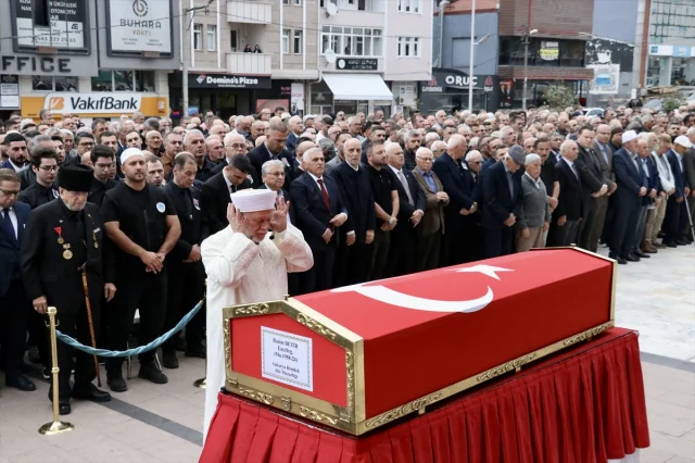 Emekli Orgeneral Rasim Betir'e Sakarya'da Veda