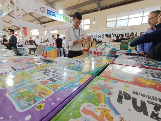 Amasya Kitap Fuarı Renkli Anlara Sahne Oluyor