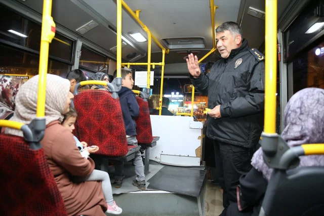 Erzurum’da Huzur Operasyonu: 500 Polis Geceyi Aydınlattı