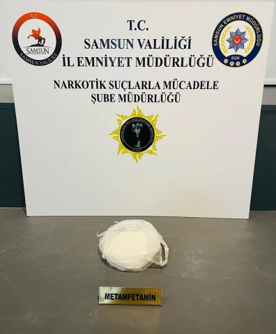 Samsun'da Büyük Baskın İplik Rulolarında Sentetik Uyuşturucu...