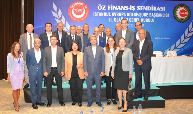 Öz Finans İş Sendikası Lideri Mümin Evren Yeniden Güven Tazeledi