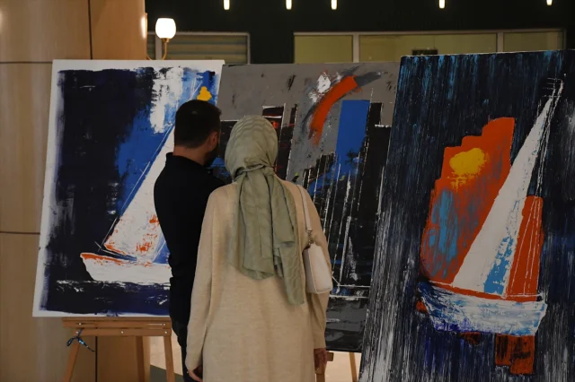 Ressam Aslıhan Öztürk'ten Gazze'ye Dokunaklı Destek