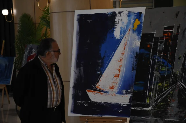 Ressam Aslıhan Öztürk'ten Gazze'ye Dokunaklı Destek