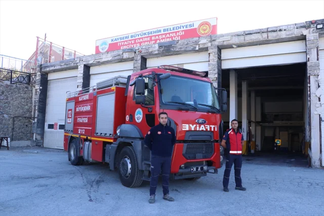 Erciyes Dağı'nda Tatbikatlar Yeni Sezon Öncesi Tamamlanıyor