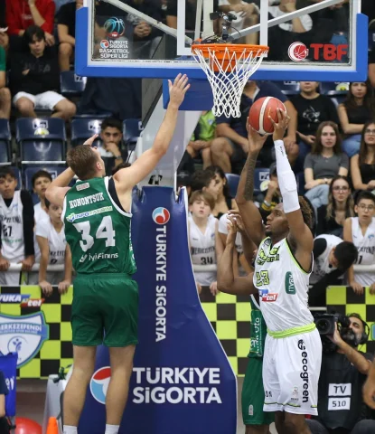 Türkiye Sigorta Basketbol Ligi İlk Haftasında Heyecan Dorukt...