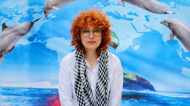 Gazze İçin Yola Çıkan Aktivist Somayeh Moghadam Kocaeli'de