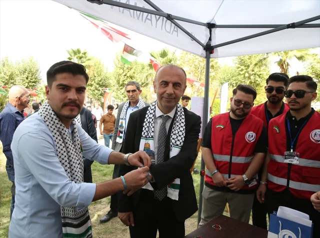 Adıyaman Üniversitesinde Gazze Yürüyüşü: Binlerce Ses Tek Yürek Oldu