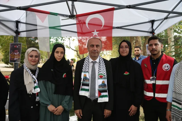 Adıyaman Üniversitesinde Gazze Yürüyüşü: Binlerce Ses Tek Yürek Oldu