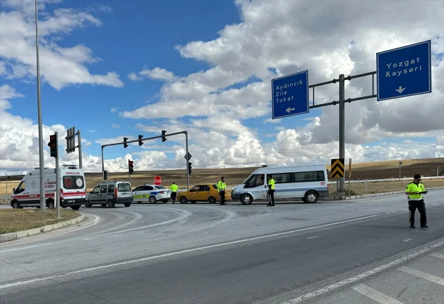 Çorum'daki Korkunç Kaza Kamera Kaydında!