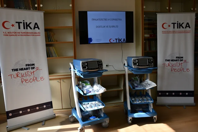 TİKA Kuzey Makedonya'da Sağlık ve Yargıya Büyük Destek Sağla...