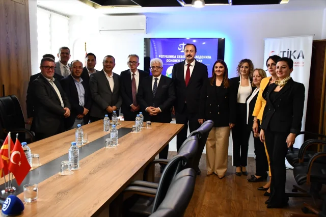TİKA Kuzey Makedonya'da Sağlık ve Yargıya Büyük Destek Sağladı