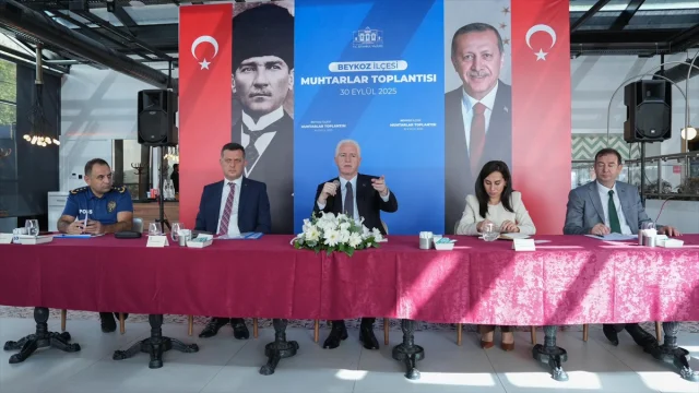 İstanbul'un Gözde İlçesi Beykoz İçin Kritik Toplantı