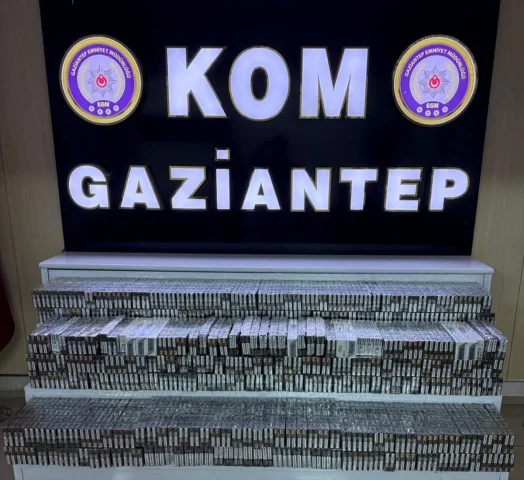 Gaziantep'te Kaçak Ürünler Ele Geçirildi