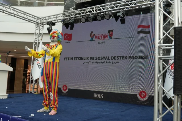 "Mutluluğun Nabzı" Festivali Kerkük'te: Yetimler İçin Umut Dolu Bir Gün