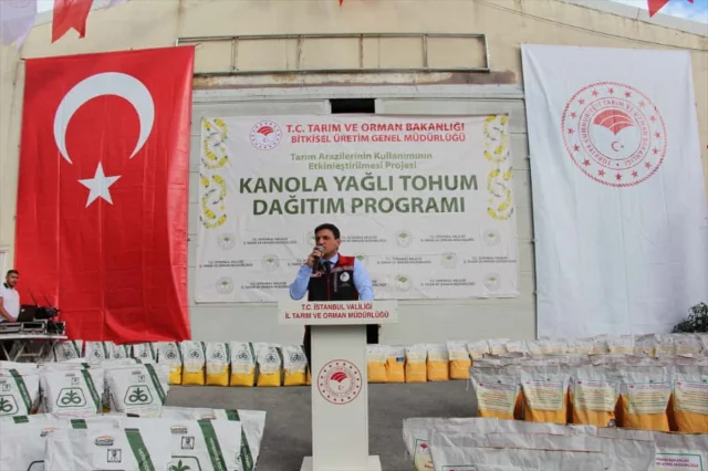 İstanbullu Çiftçiler İçin Dev Tohum Desteği Başladı