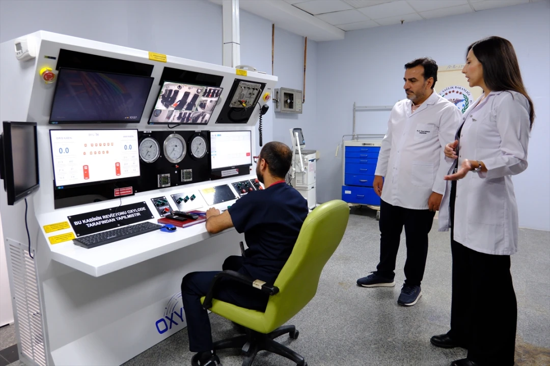 Van'daki Hiperbarik Oksijen Tedavi Merkezi Hastalara Hayat Veriyor