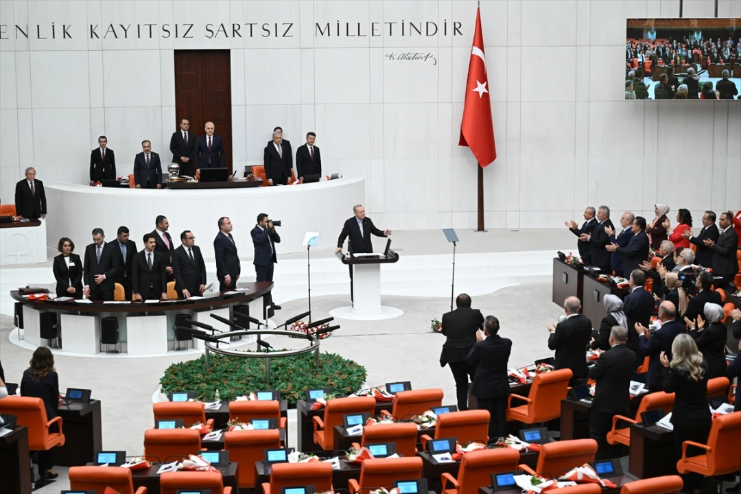 Meclis'te 28. Dönem 4. Yasama Yılı Törenle Başladı