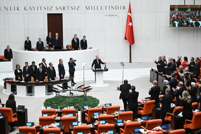 Meclis'te 28. Dönem 4. Yasama Yılı Törenle Başladı