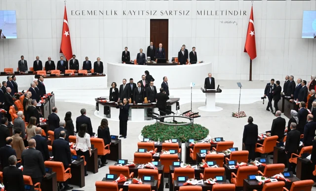 Meclis'te 28. Dönem 4. Yasama Yılı Törenle Başladı
