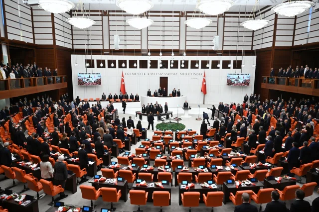 Meclis'te 28. Dönem 4. Yasama Yılı Törenle Başladı