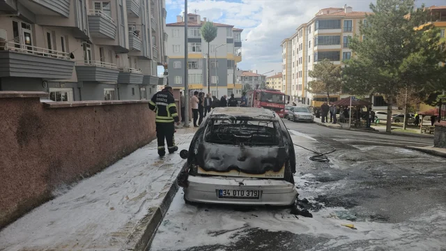 Çorum'da Gerilim Dolu Dakikalar: Otomobil Kundaklama Olayı