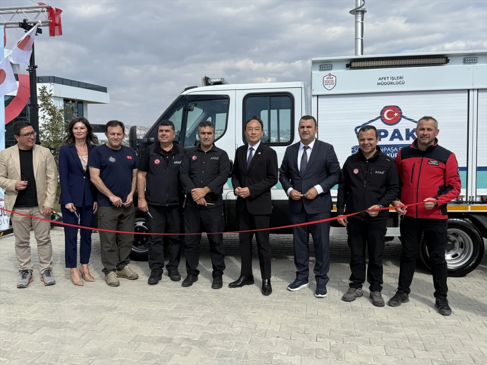 Japonya'dan Türkiye'ye Anlamlı Hediye: Süleymanpaşa'ya Arama Kurtarma Aracı