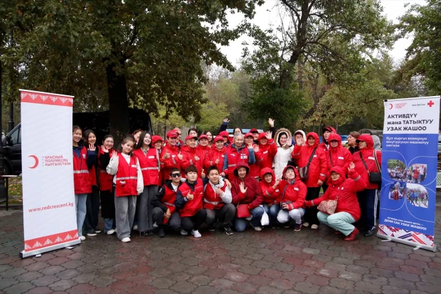 Bişkek'te Dünya Yaşlılar Günü'nde Sağlık Seferberliği