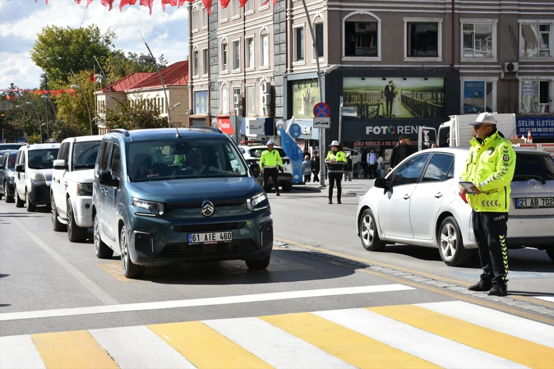 Erzurum'da Trafik İhlallerine Karşı Başlatılan Yeni Dron Denetimleri