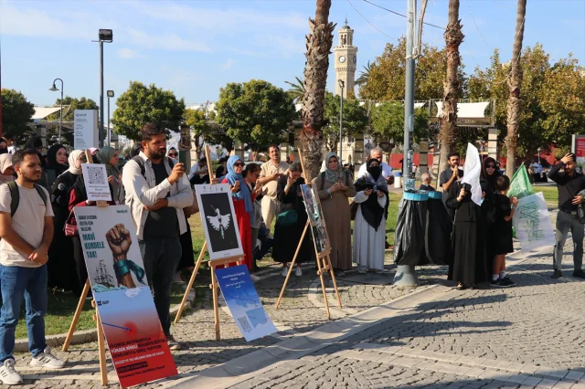 İzmir'den Küresel Dayanışma Mesajı: Gazze İçin Bir Araya Geldiler