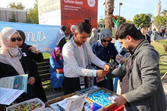 İzmir'den Küresel Dayanışma Mesajı: Gazze İçin Bir Araya Geldiler