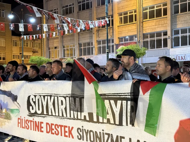 Antalya ve Burdur'da İsrail'e Karşı Birlik Çağrısı