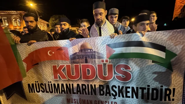 Samsun ve Çorum'dan İsrail'e Büyük Tepki