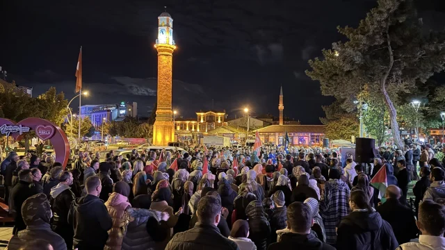 Samsun ve Çorum'dan İsrail'e Büyük Tepki