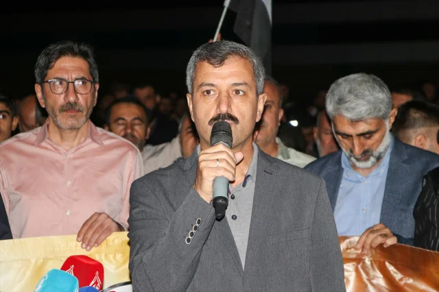 Diyarbakır ve Mardin'de İsrail'e Tepki! Gazze İçin Büyük Protesto