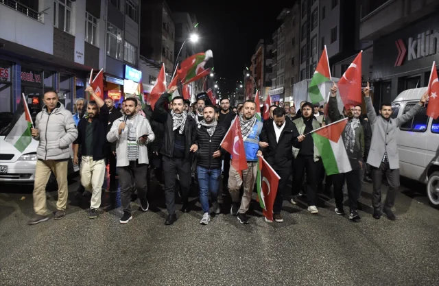 Karadeniz'den Yükselen Ses: İsrail'e Büyük Tepki